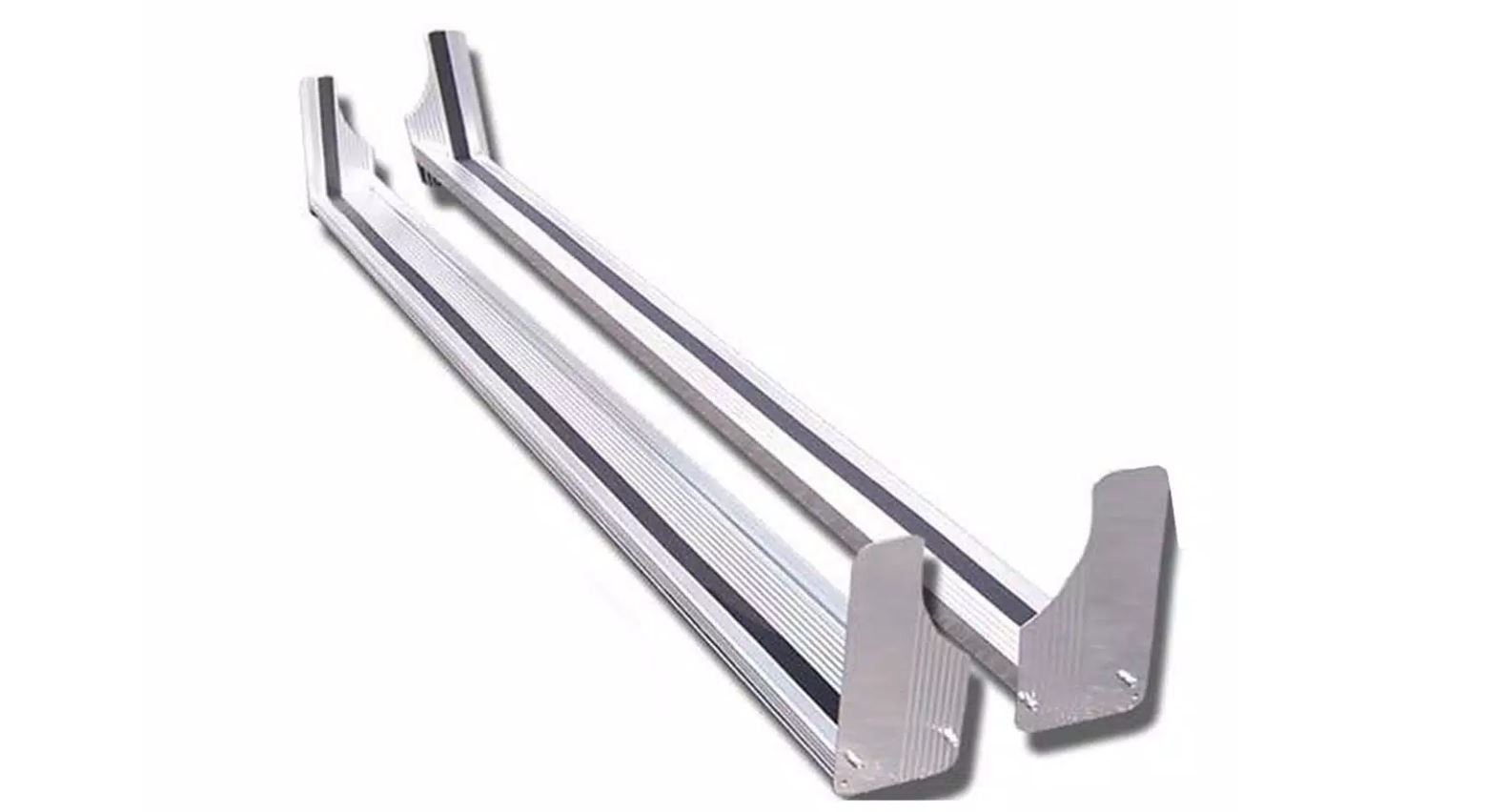 Custom Ford Econoline Van  Short Wheel Base Running Boards (1975 - 1991) - $490.00 (Part #FD-012-SB)